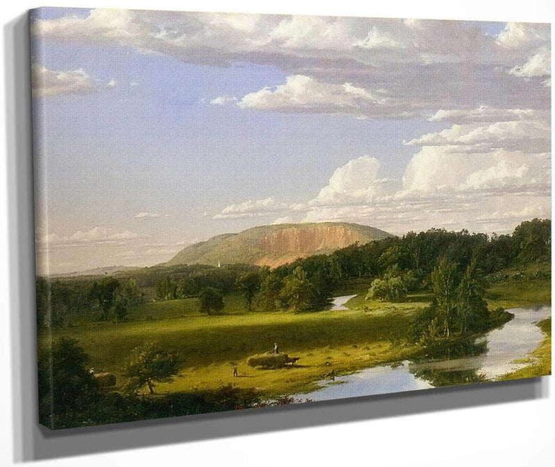 West Rock New Haven By Frederic Edwin Church Fine Art Print