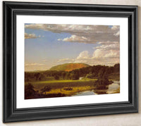 West Rock, New Haven By Fredric Edwin Church Fine Art Print