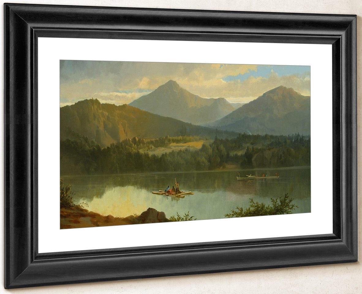 Western Landscape By John Mix Stanley Fine Art Print