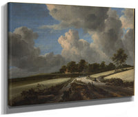 Wheat Fields By Jacob Van Rusdael Fine Art Print