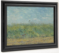 Wheatfield With Partridge 2 By Vincent Van Gogh Fine Art Print