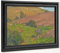 Where The Husband Man Toiled By William Wendt Fine Art Print
