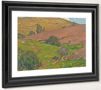 Where The Husband Man Toiled By William Wendt Fine Art Print