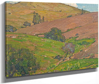 Where The Husband Man Toiled By William Wendt Fine Art Print