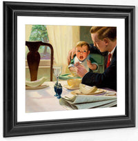 Wheres Mama Liberty Magazine Cover October 1929 By Leslie Thrasher Fine Art Print