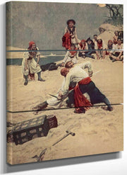 Whichshall Be Captain By Howard Pyle Fine Art Print