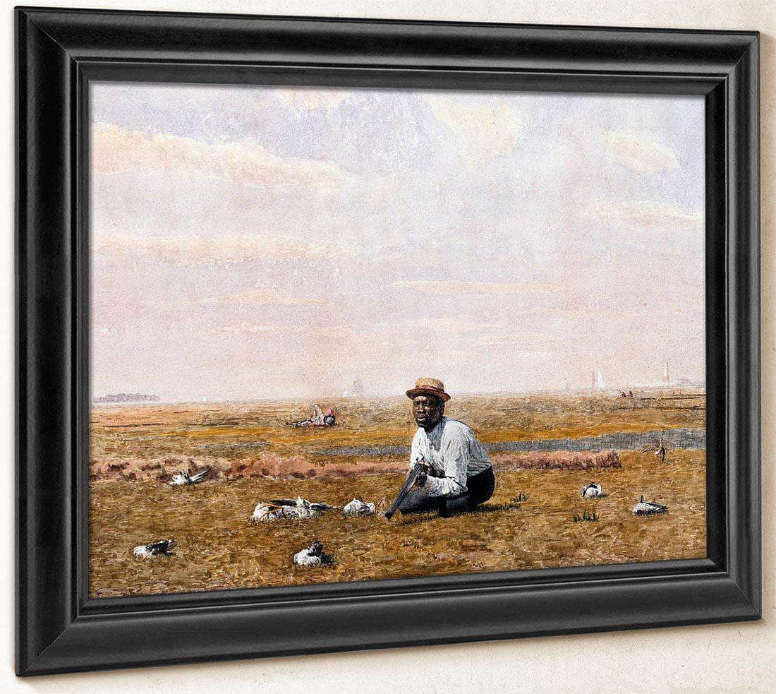 Whistling For Plover By Thomas Eakins Fine Art Print