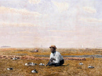 Whistling For Plover By Thomas Eakins Fine Art Print