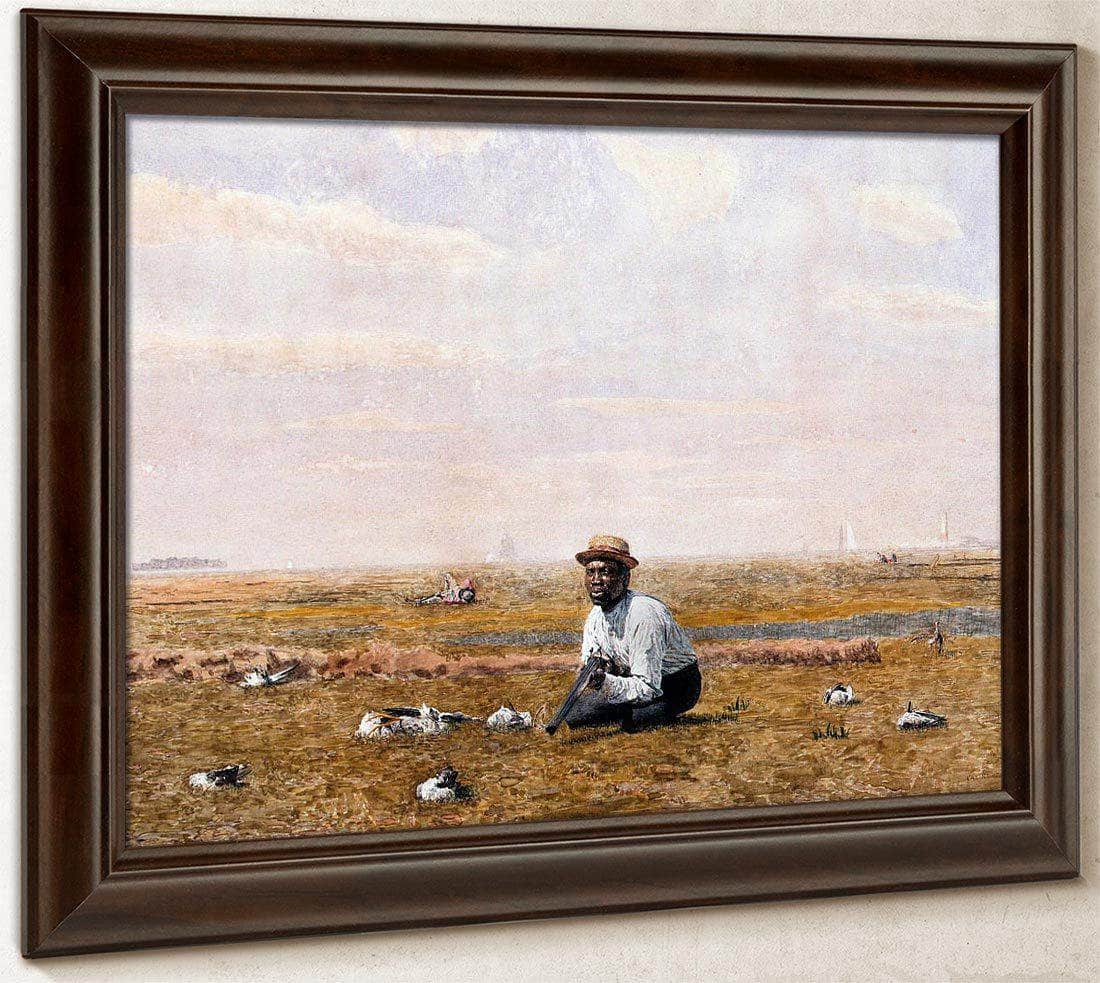 Whistling For Plover By Thomas Eakins Fine Art Print