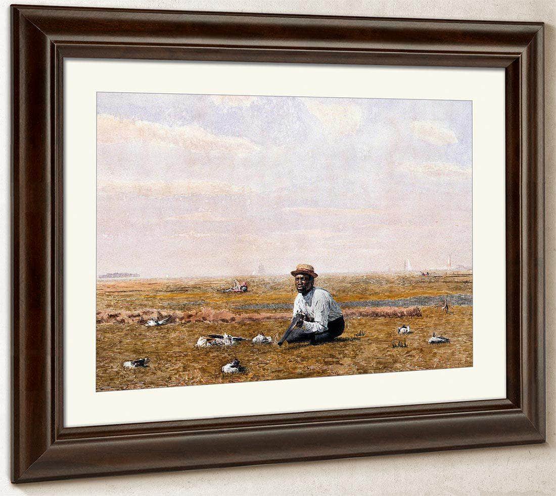 Whistling For Plover By Thomas Eakins Fine Art Print