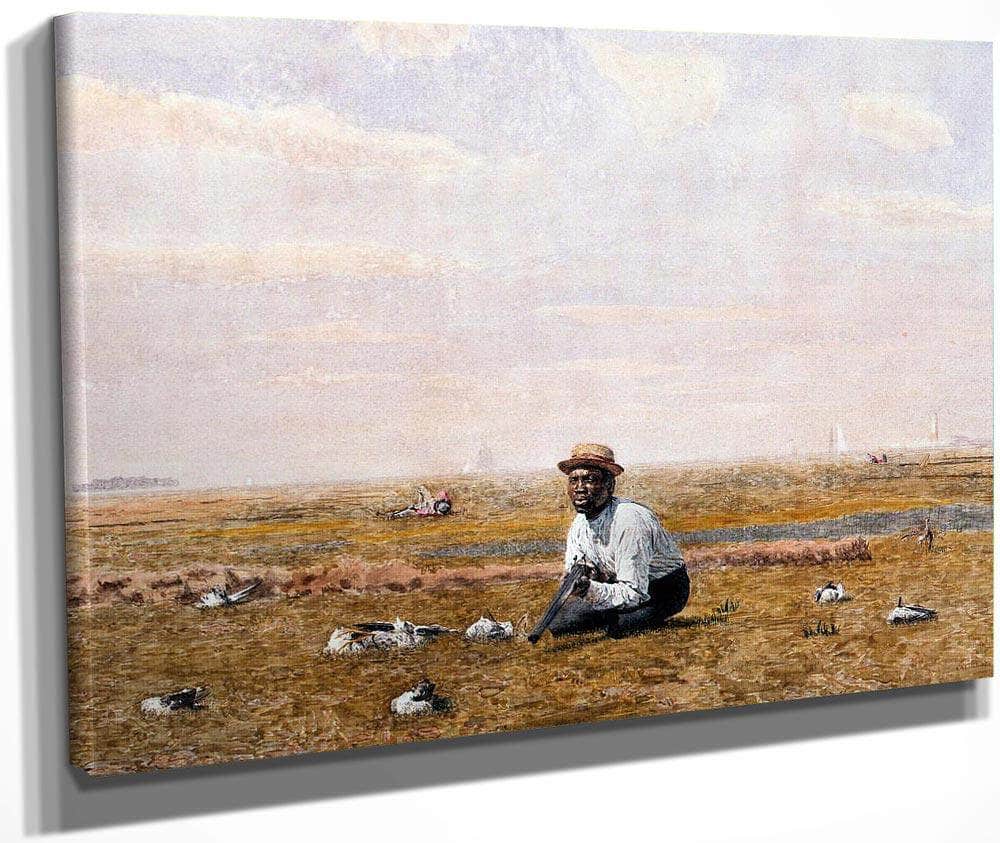 Whistling For Plover By Thomas Eakins Fine Art Print