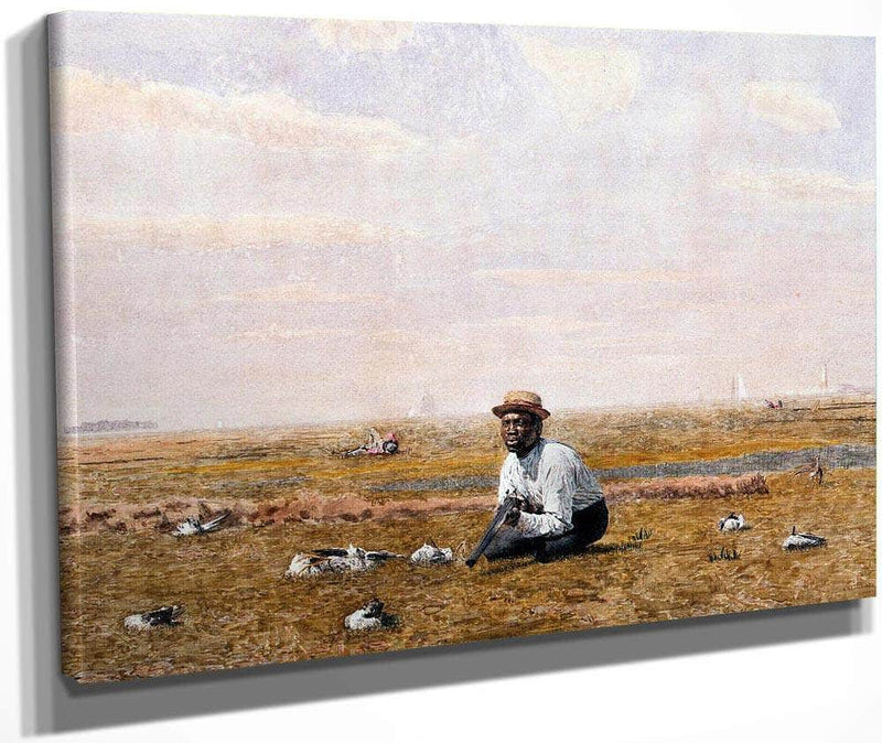 Whistling For Plover By Thomas Eakins Fine Art Print