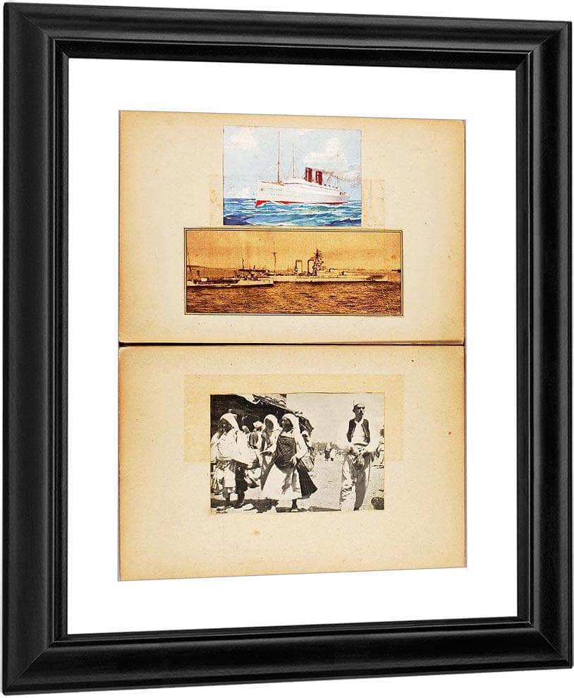 White Against Sky  Arabs, Study Folder For Book Concealing Coloration In The Animal Kingdom By Abbott Handerson Thayer Fine Art Print