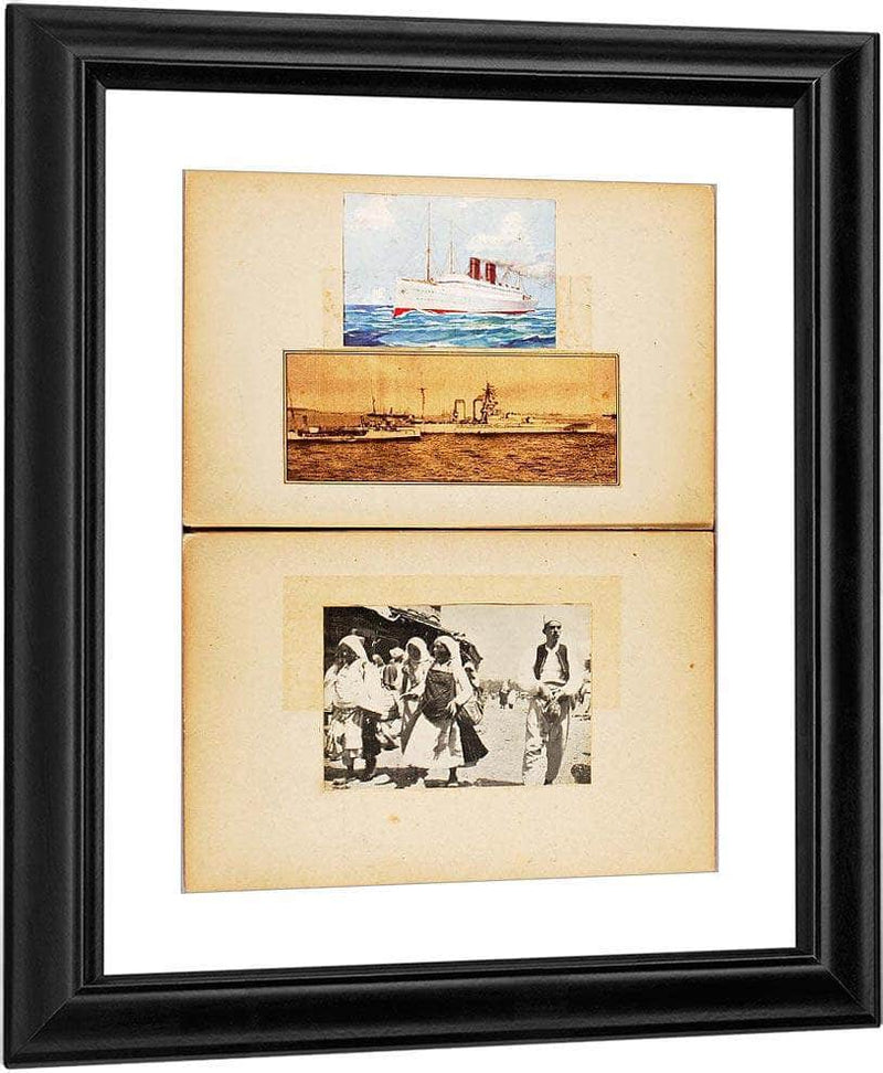 White Against Sky  Arabs, Study Folder For Book Concealing Coloration In The Animal Kingdom By Abbott Handerson Thayer Fine Art Print