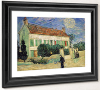 White House At Night By Vincent Van Gogh Fine Art Print
