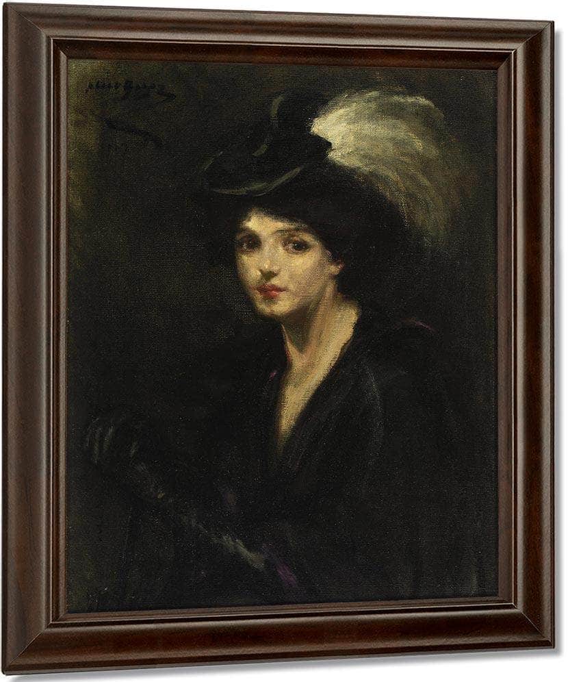 White Paradise By Alice Pike Barney Fine Art Print