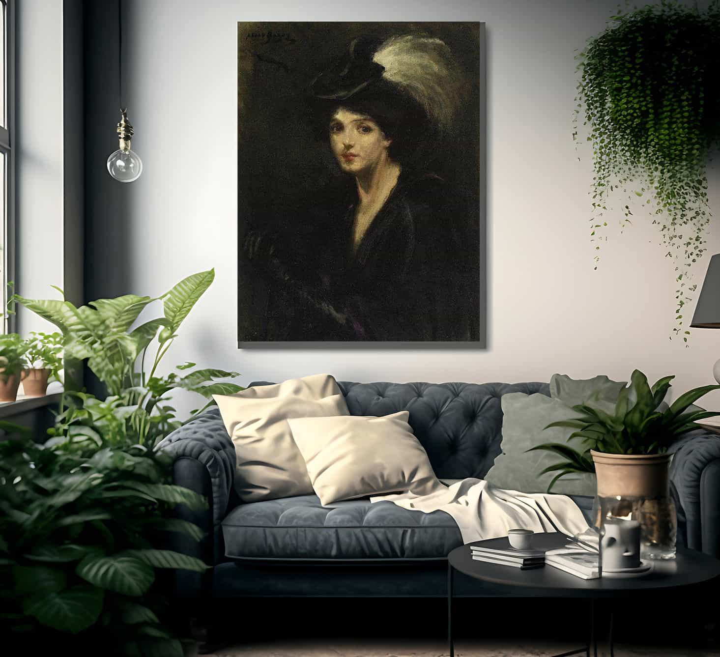 White Paradise By Alice Pike Barney Fine Art Print