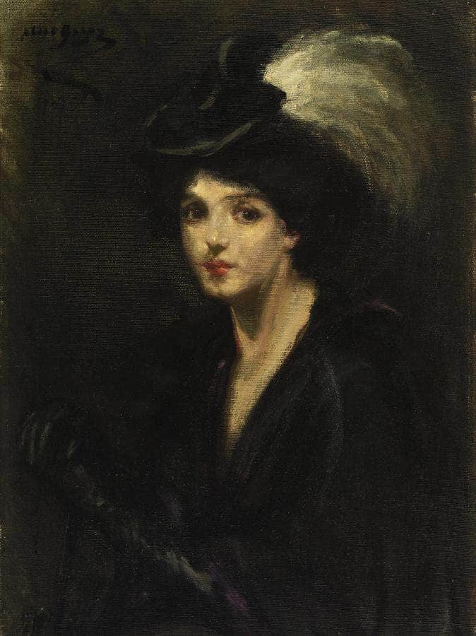 White Paradise By Alice Pike Barney Fine Art Print