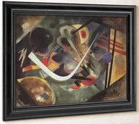 White Stroke 1920 By Wassily Kandinsky Fine Art Print
