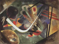 White Stroke 1920 By Wassily Kandinsky Fine Art Print