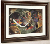 White Stroke 1920 By Wassily Kandinsky Fine Art Print