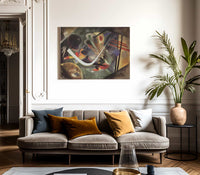 White Stroke 1920 By Wassily Kandinsky Fine Art Print