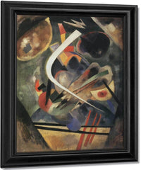 White Stroke By Wassily Kandinsky Fine Art Print