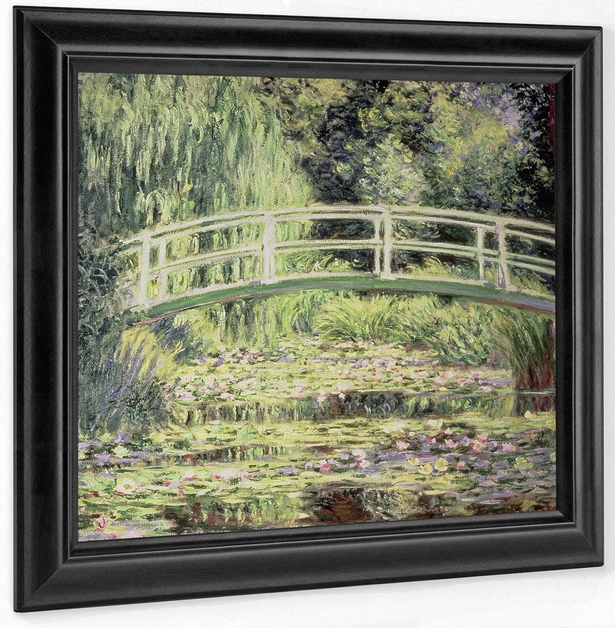 White Waterlilies By Claude Monet Fine Art Print