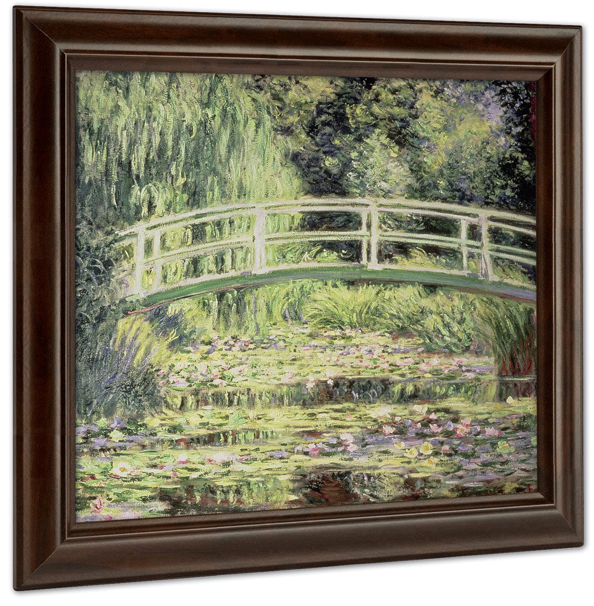 White Waterlilies By Claude Monet Fine Art Print