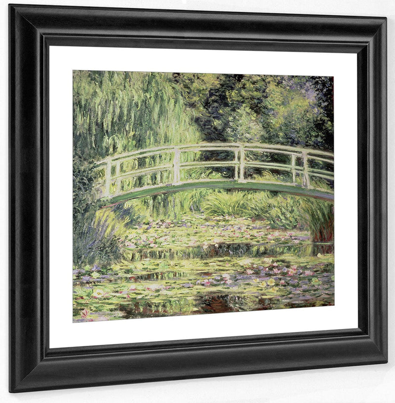 White Waterlilies By Claude Monet Fine Art Print