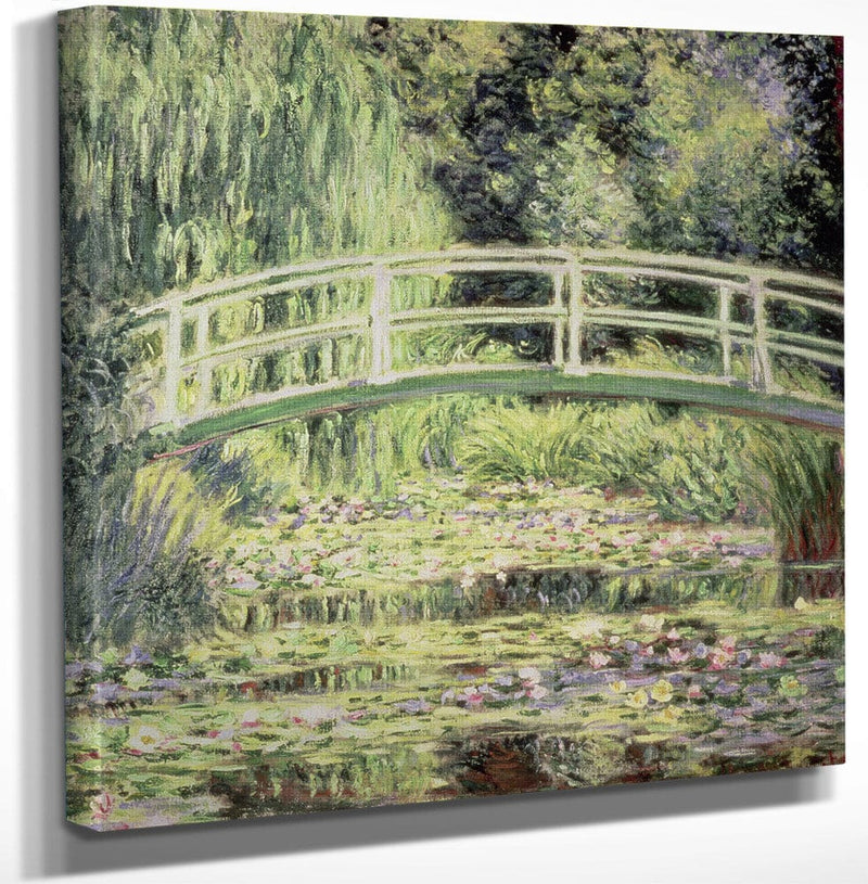 White Waterlilies By Claude Monet Fine Art Print
