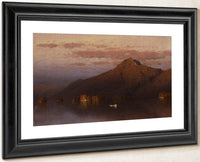 Whiteface Mountain From Lake Placid By Sanford Robinson Gifford Fine Art Print