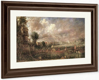 Whitehall Stairs June 18Th 1817 By John Constable Fine Art Print