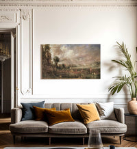 Whitehall Stairs June 18Th 1817 By John Constable Fine Art Print