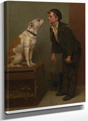 Who Do You Love By John George Brown Fine Art Print