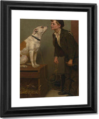 Who Do You Love By John George Brown Fine Art Print
