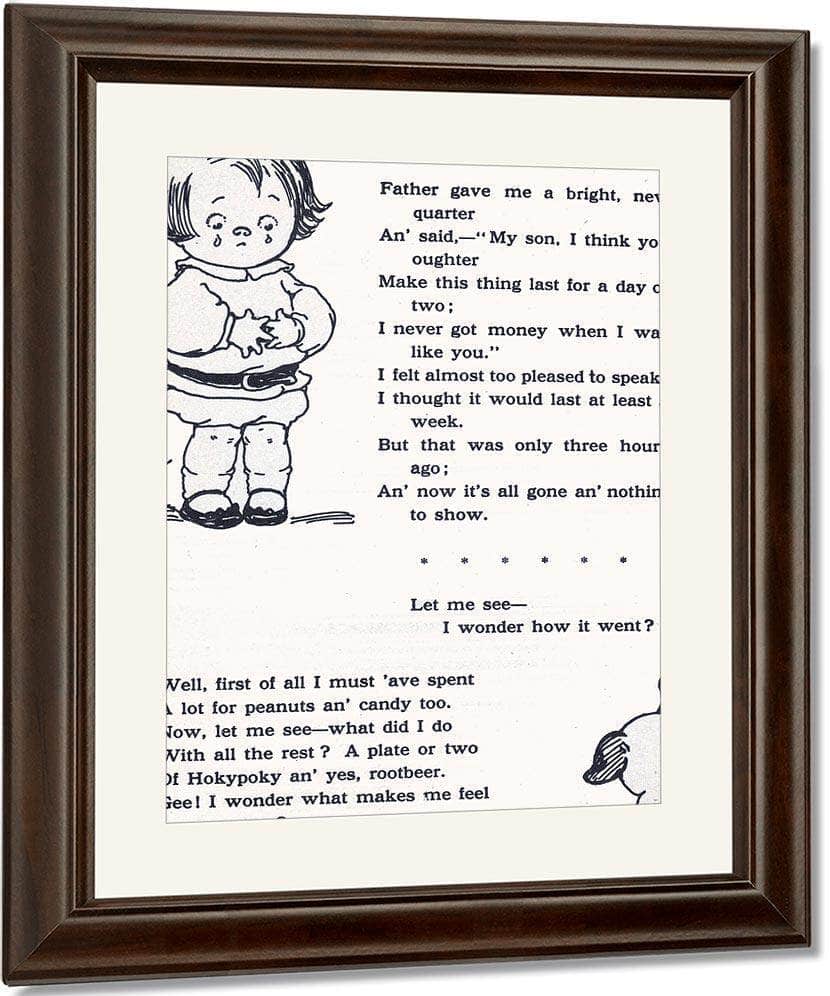 Why Do I Feel So Queer By Grace G Drayton Fine Art Print