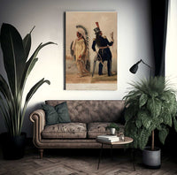 Wi Jun Jon. An Assinneboin Chief. By George Catlin Fine Art Print