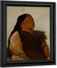 Wife Of The Six 2 By George Catlin Fine Art Print
