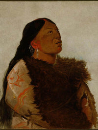 Wife Of The Six 2 By George Catlin Fine Art Print