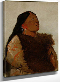 Wife Of The Six By George Catlin Fine Art Print