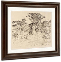 Wild Cherry Tree By Childe Hassam Fine Art Print