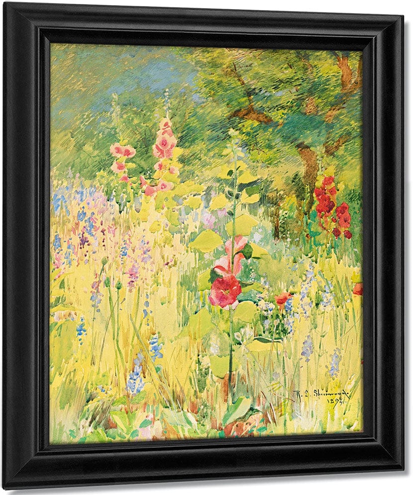 Wild Flowers By Rosina Emmet Sherwood Fine Art Print