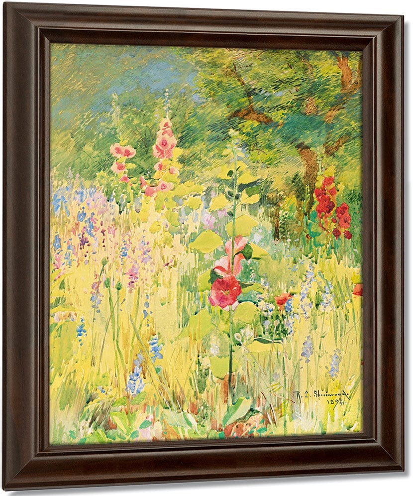 Wild Flowers By Rosina Emmet Sherwood Fine Art Print