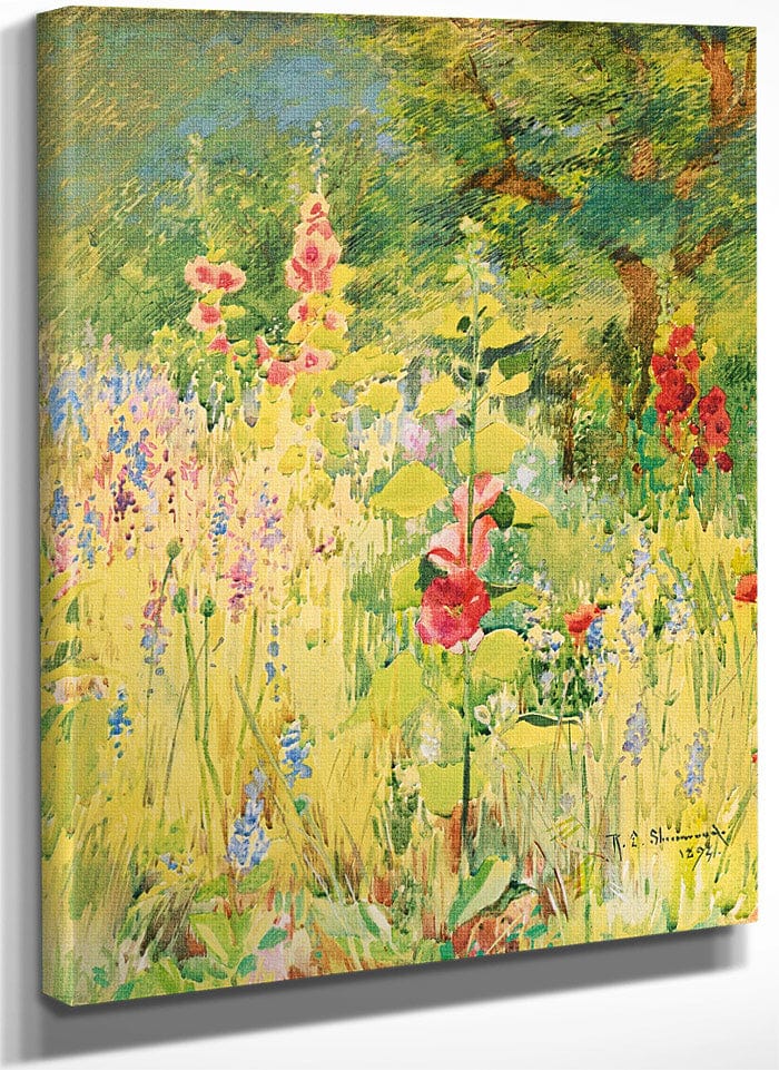 Wild Flowers By Rosina Emmet Sherwood Fine Art Print
