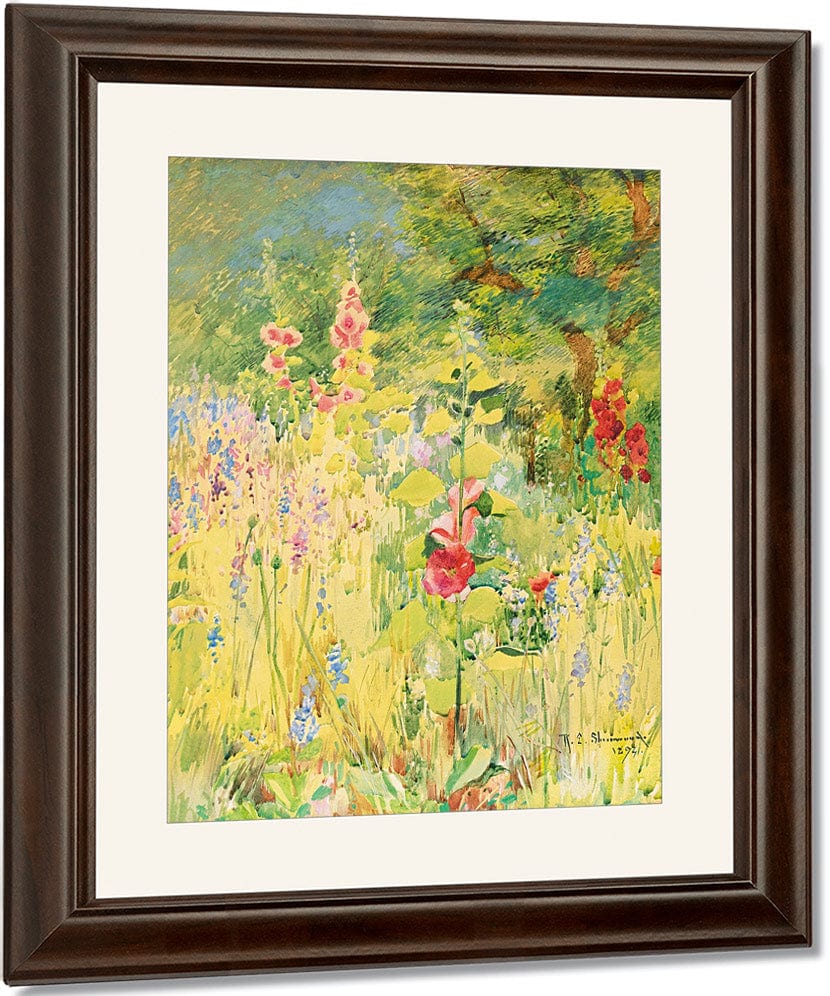 Wild Flowers By Rosina Emmet Sherwood Fine Art Print