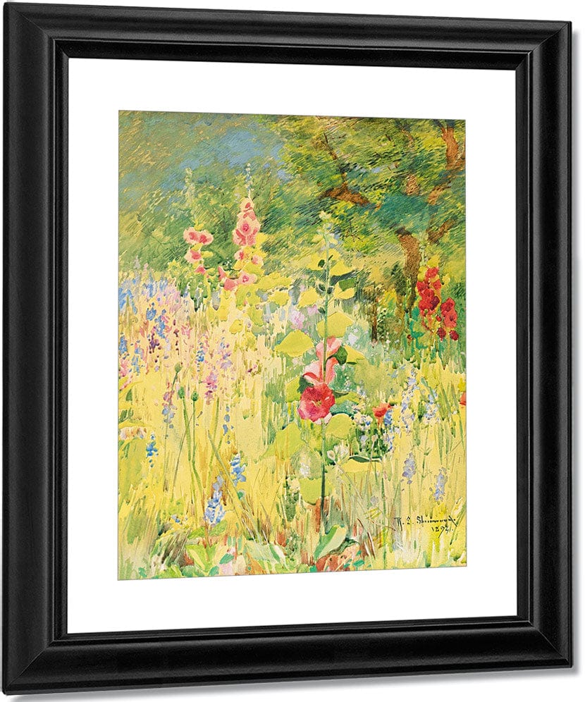 Wild Flowers By Rosina Emmet Sherwood Fine Art Print