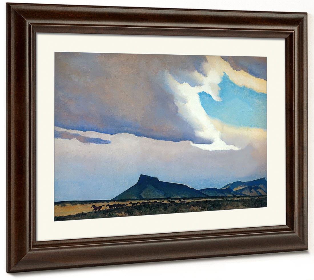 Wild Horses By Maynard Dixon Fine Art Print