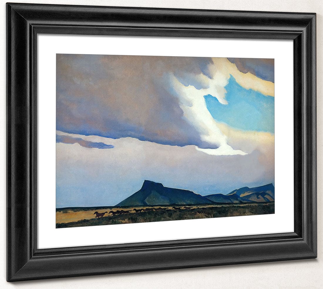 Wild Horses By Maynard Dixon Fine Art Print