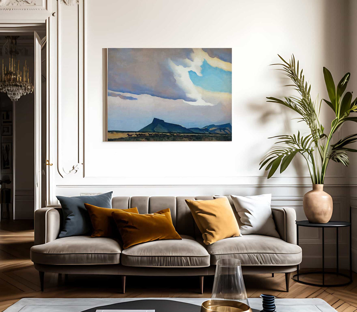 Wild Horses By Maynard Dixon Fine Art Print